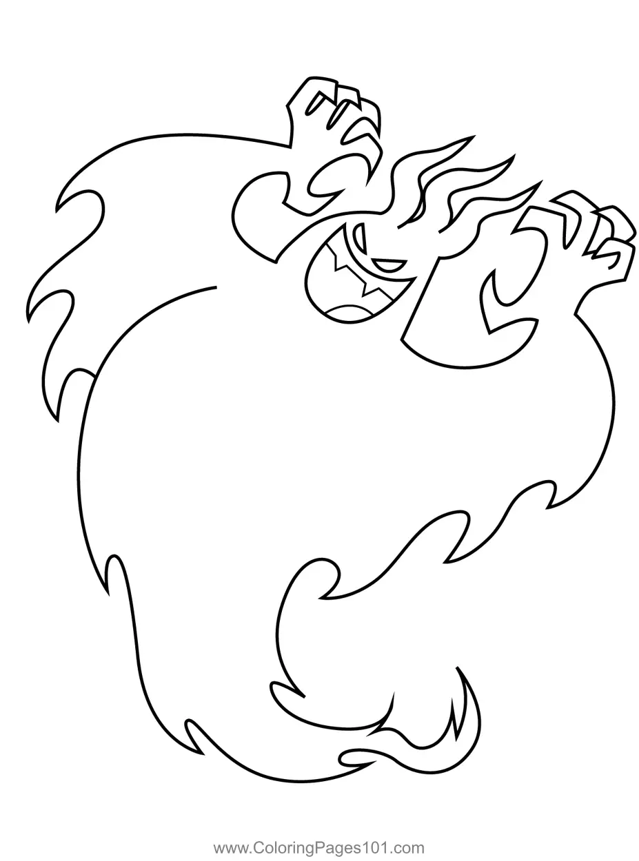 Danny Phantom Coloring Pages 9