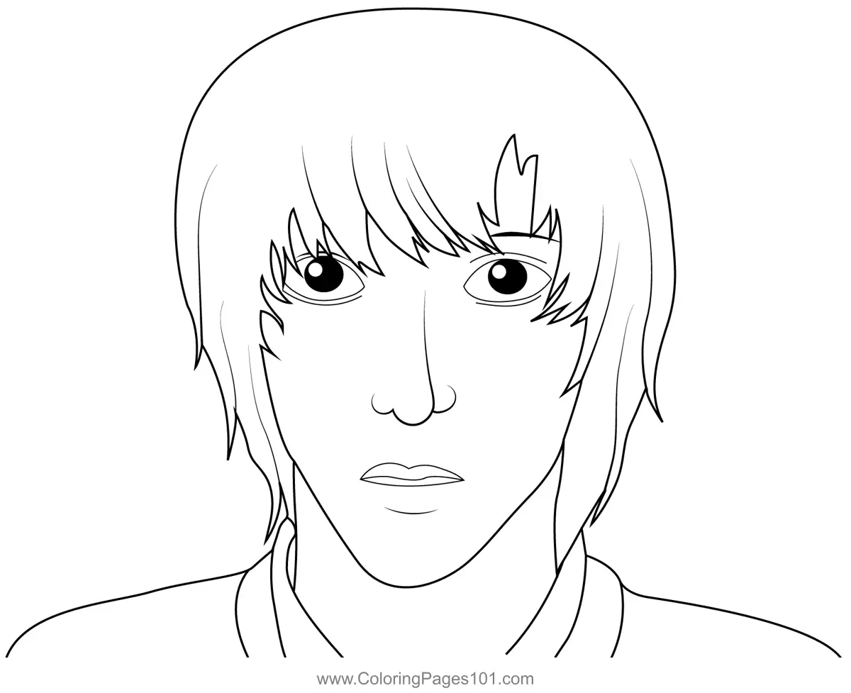 Death Note Coloring Pages 10