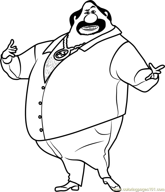 Despicable Me 3 Coloring Pages 3