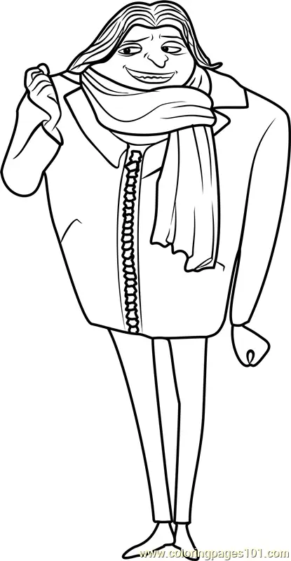 Despicable Me 3 Coloring Pages 4