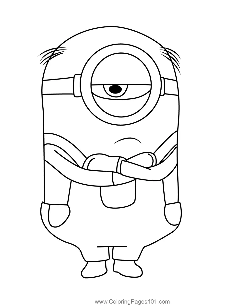 Despicable Me 4 Coloring Pages 1