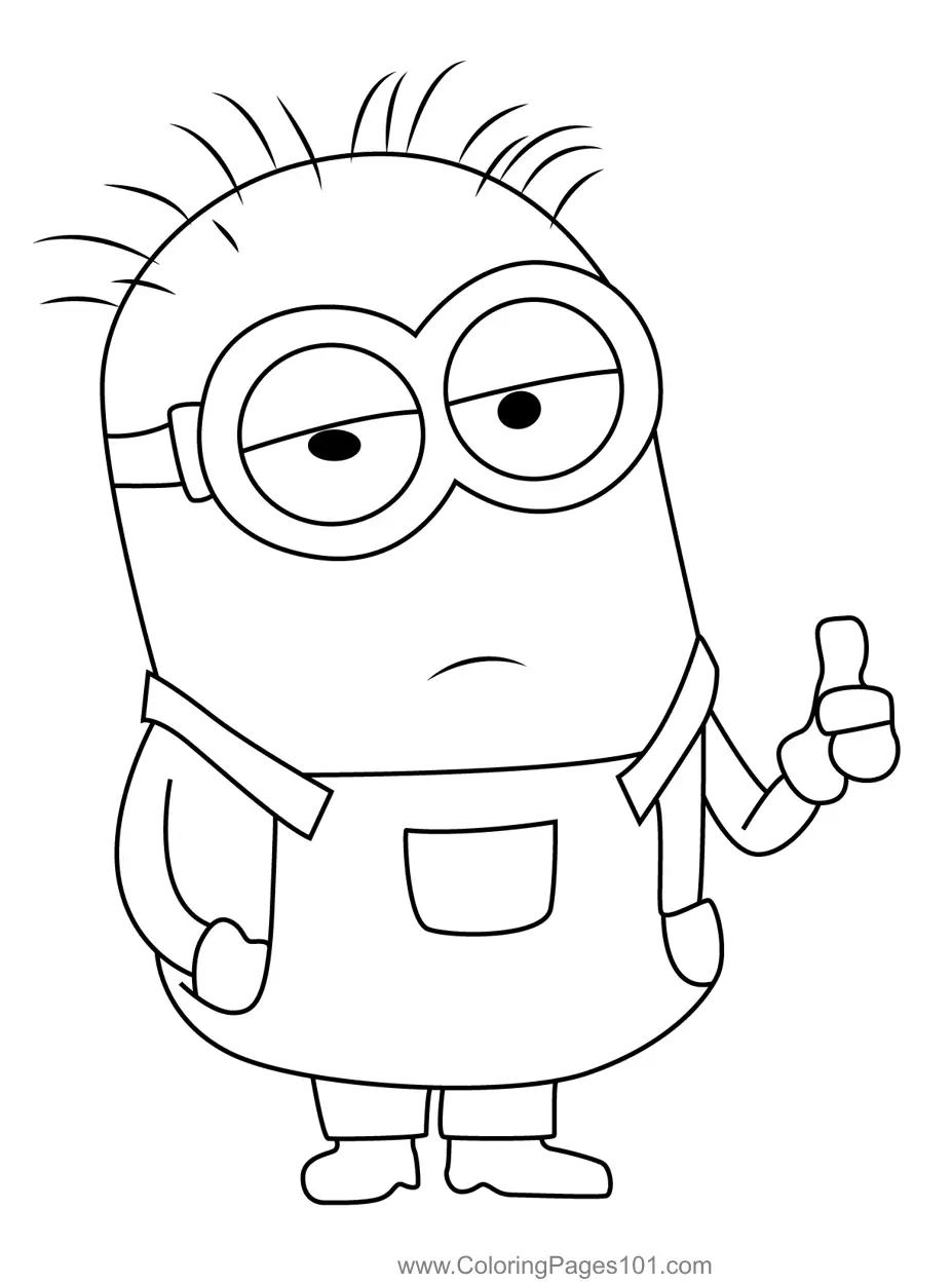 Despicable Me 4 Coloring Pages 2