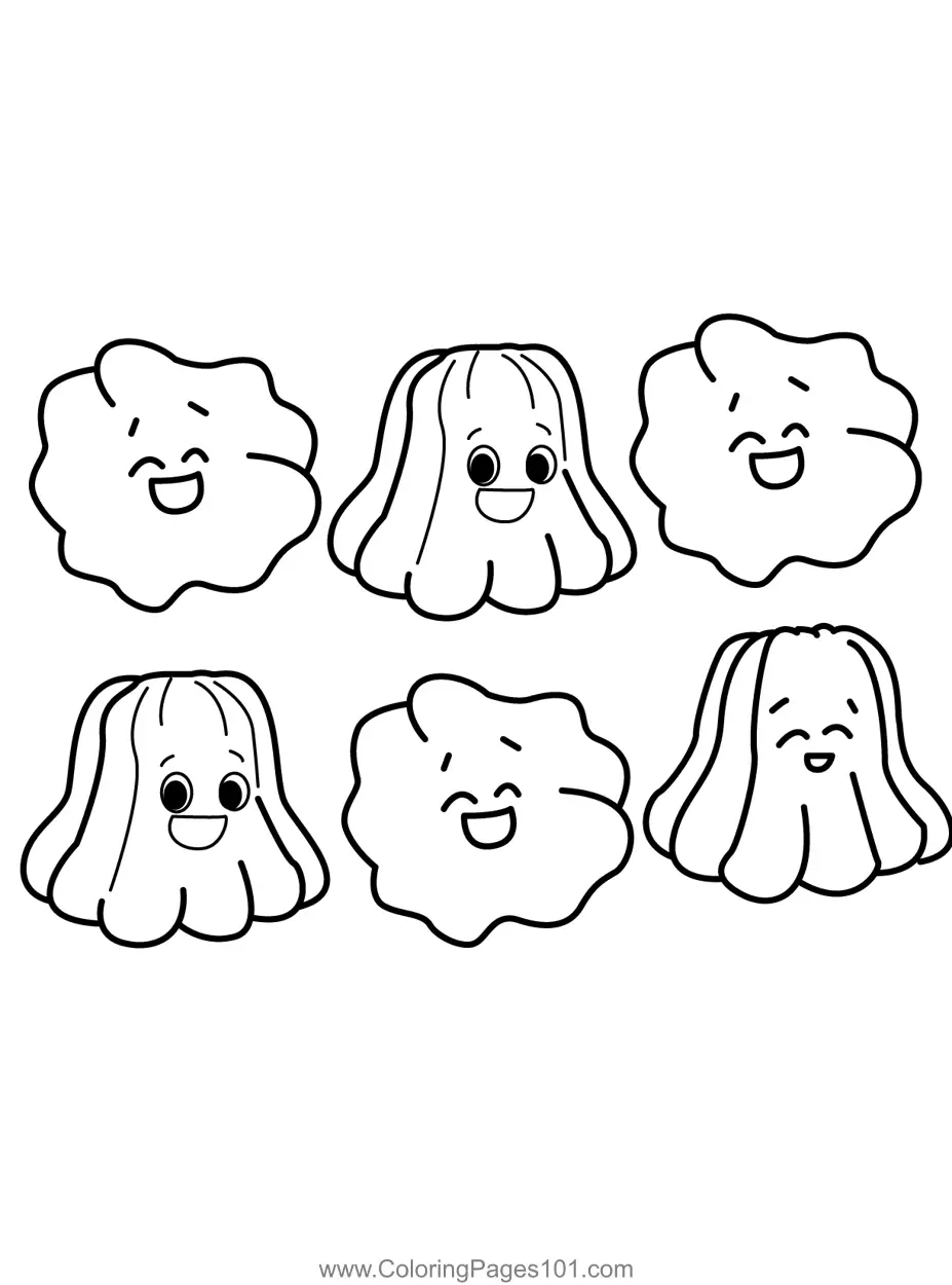 Desserts Coloring Pages 2