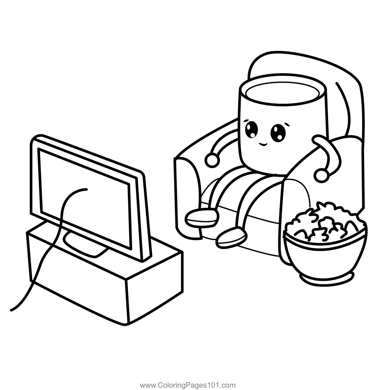 Desserts Coloring Pages 4