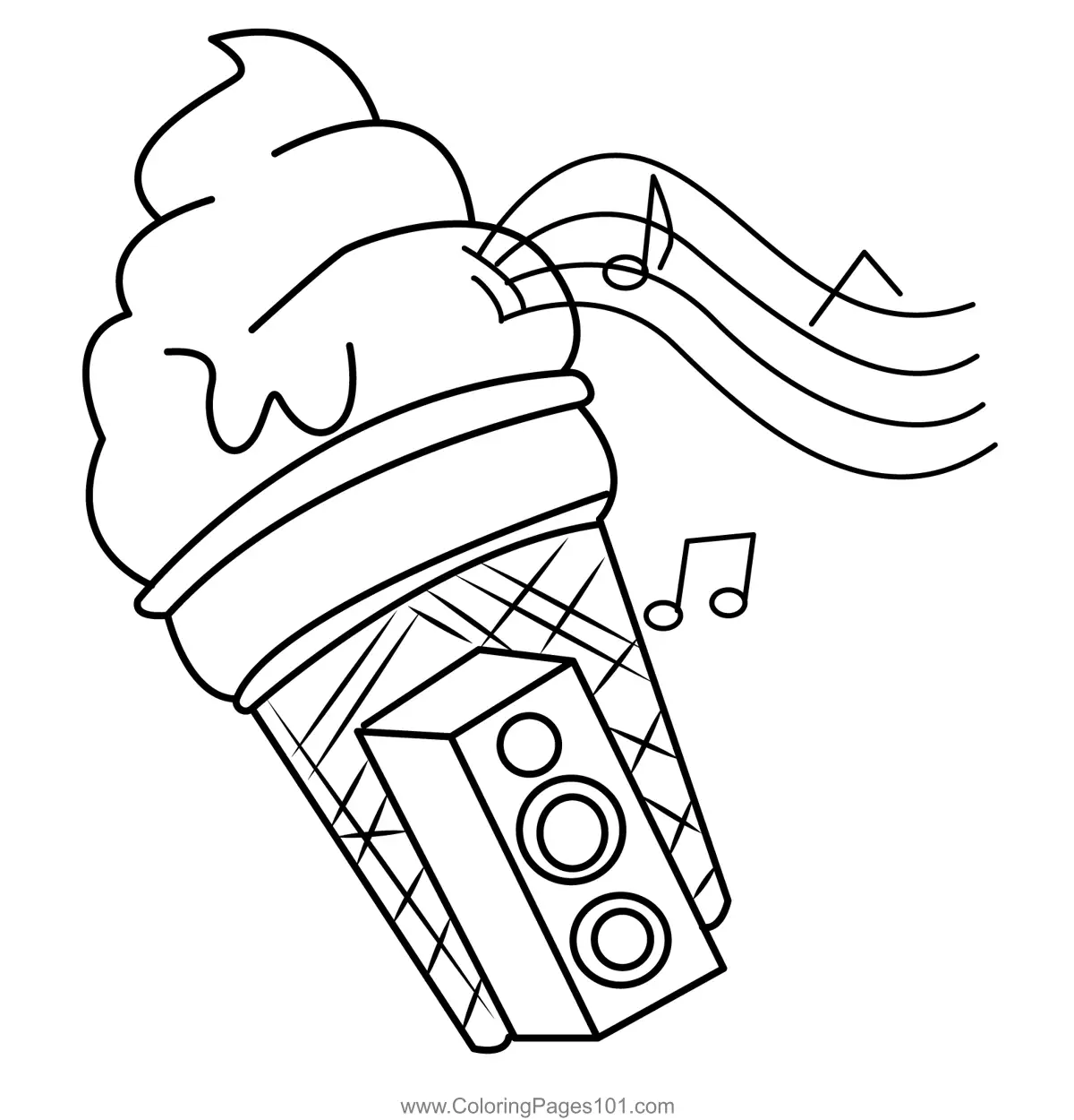 Desserts Coloring Pages 7