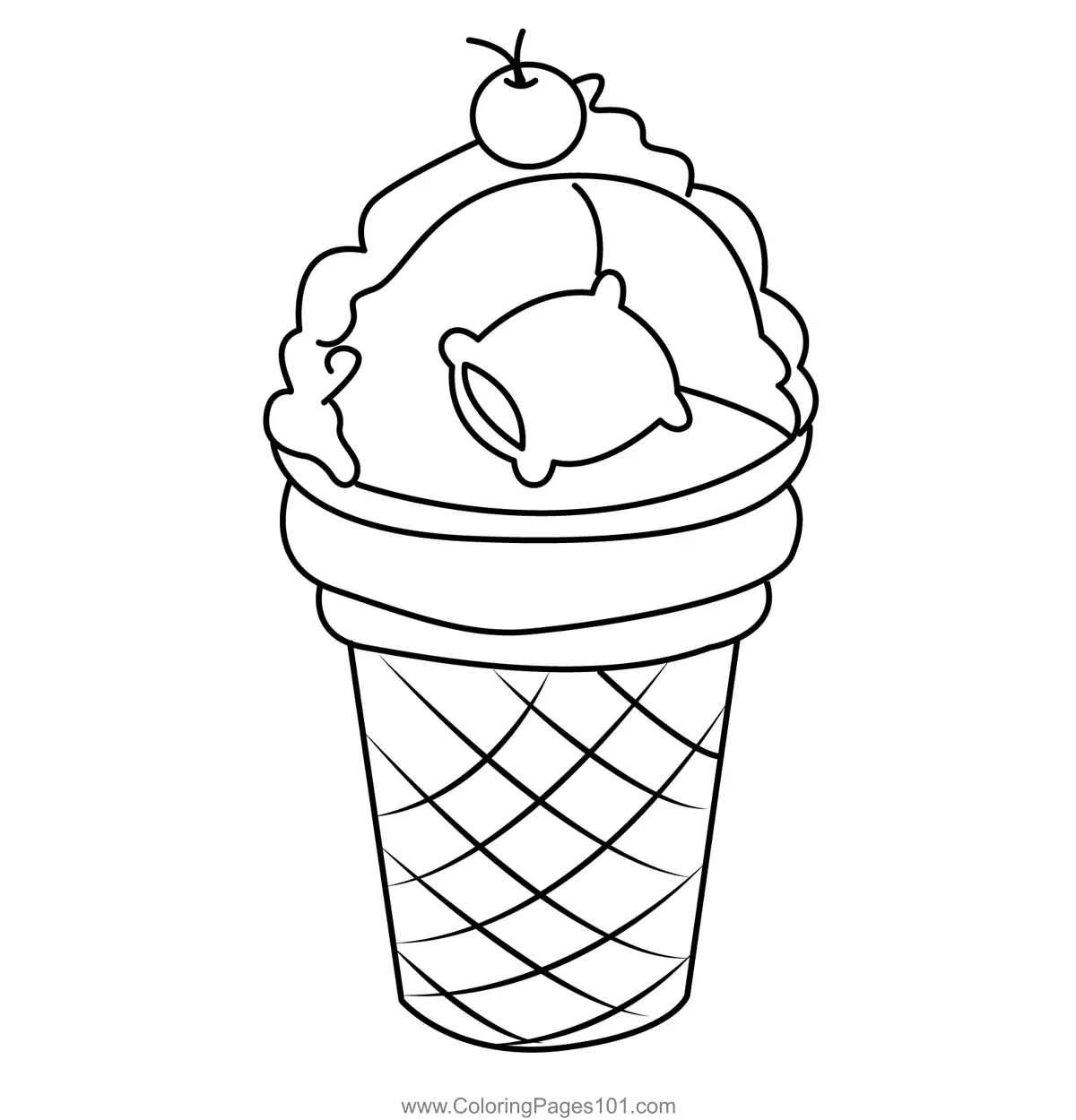 Desserts Coloring Pages 8