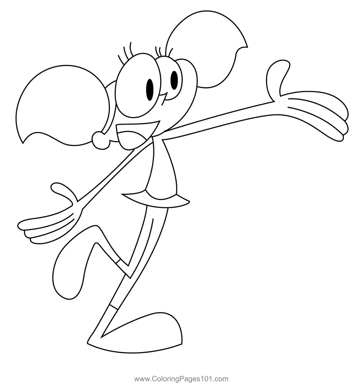 Dexters Laboratory Coloring Pages 2