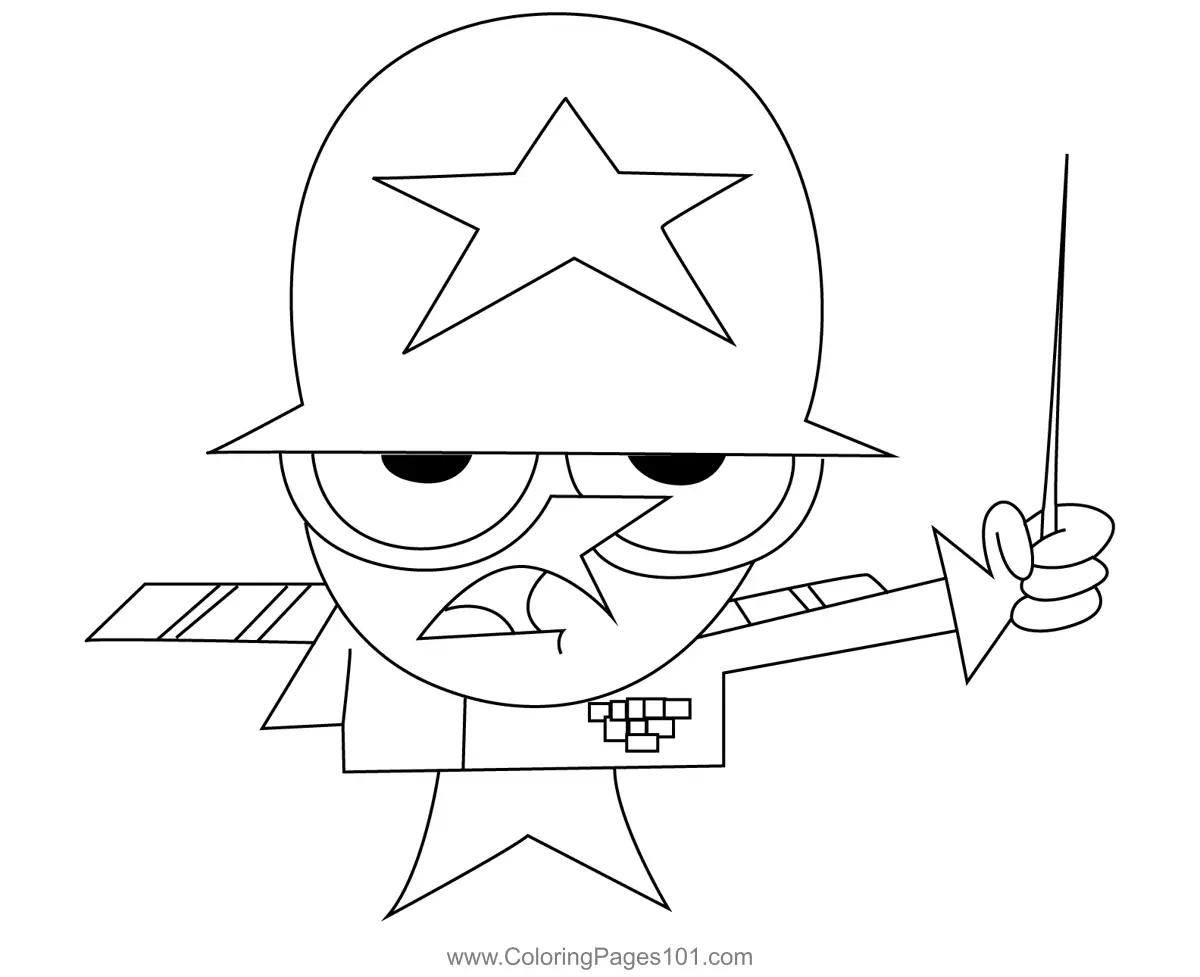 Dexters Laboratory Coloring Pages 7