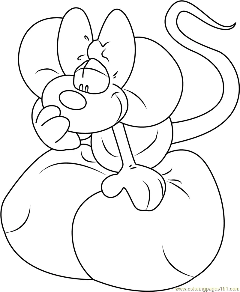 Diddlina Coloring Pages 6