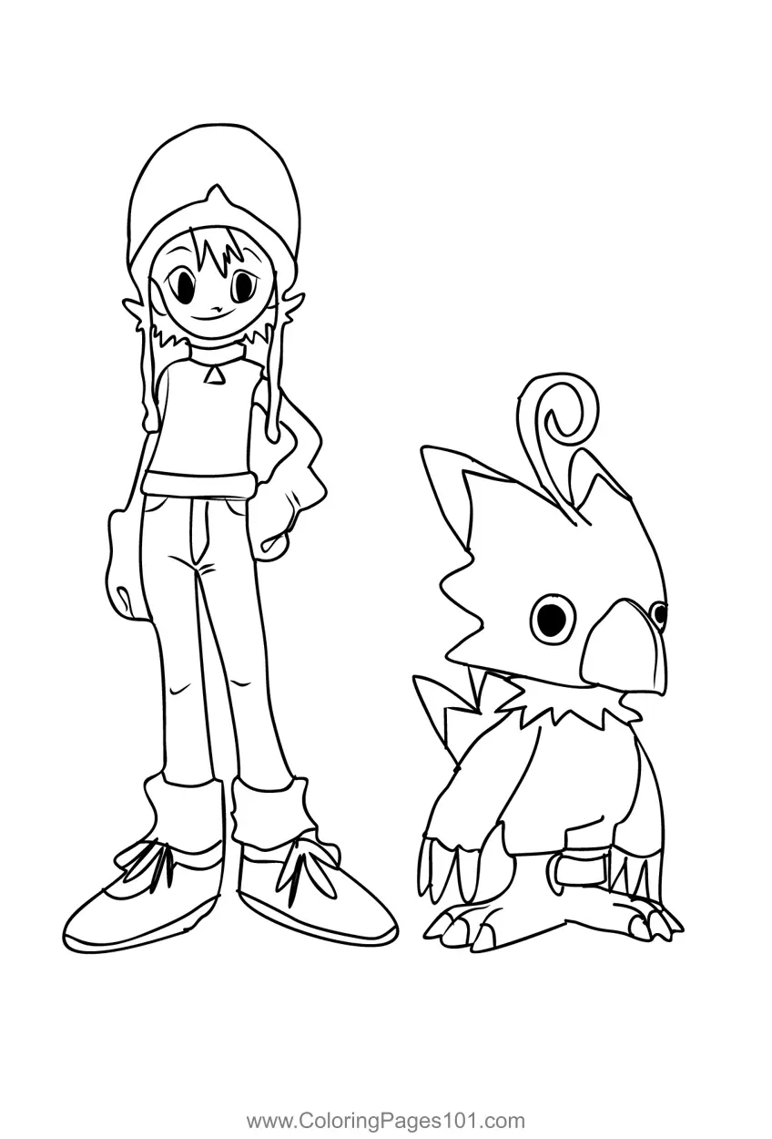 Digimon Coloring Pages