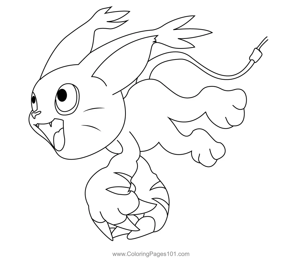 Digimon Coloring Pages 3