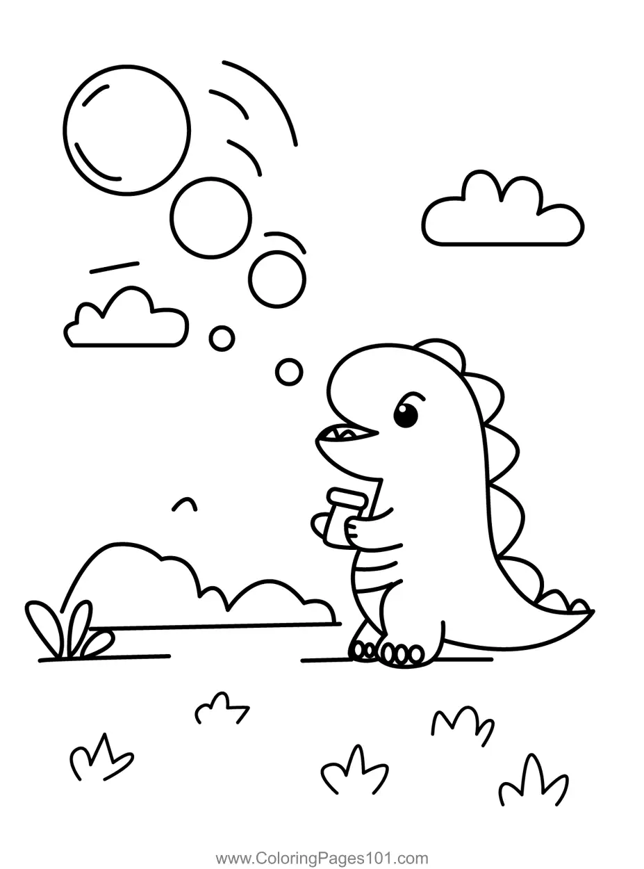 Dinosaur Coloring Pages 3