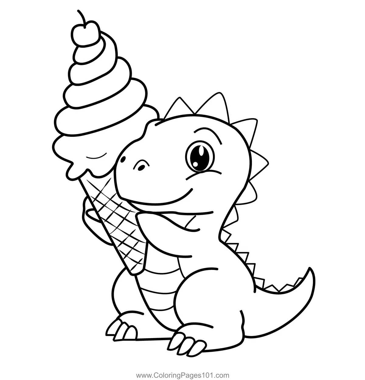 Dinosaur Coloring Pages 5