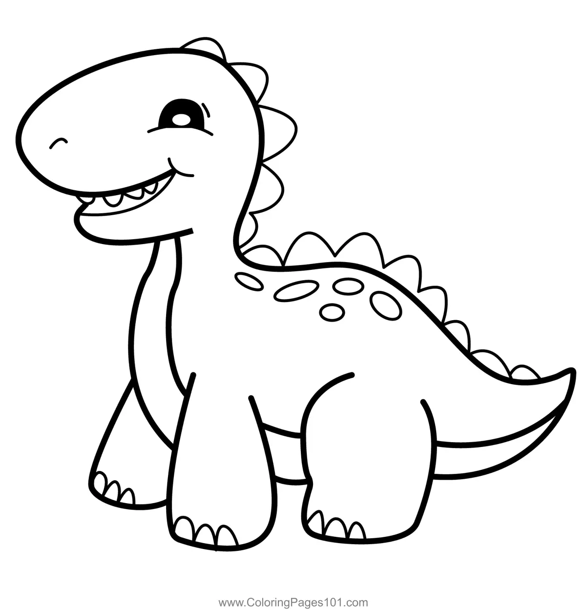 Dinosaur Coloring Pages 7