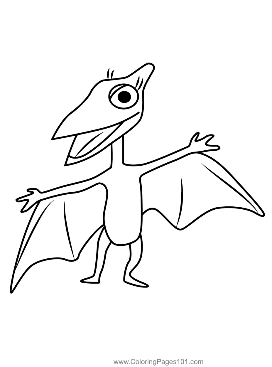 Dinosaur Train Coloring Pages 1