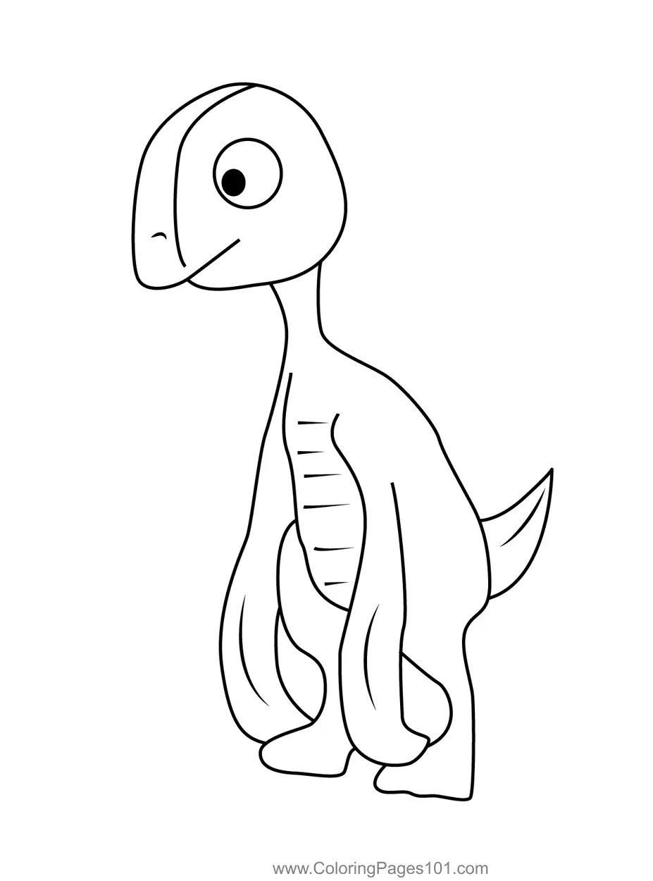 Dinosaur Train Coloring Pages