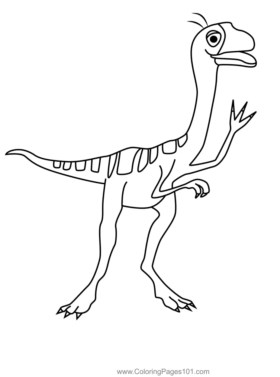 Dinosaur Train Coloring Pages 3