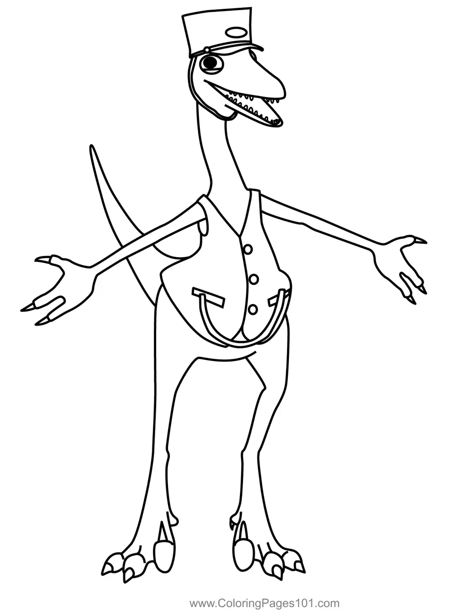 Dinosaur Train Coloring Pages 6