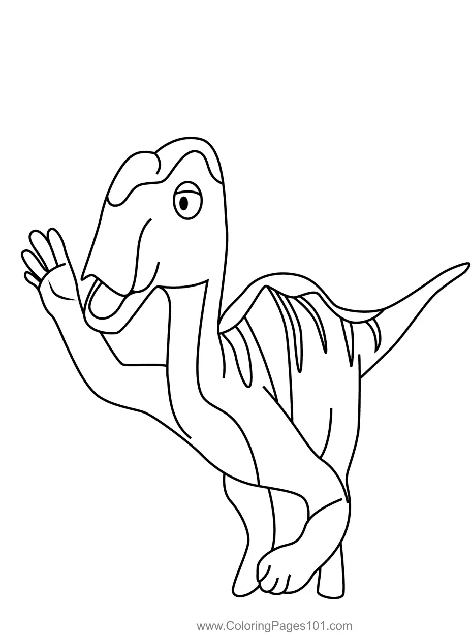 Dinosaur Train Coloring Pages 9