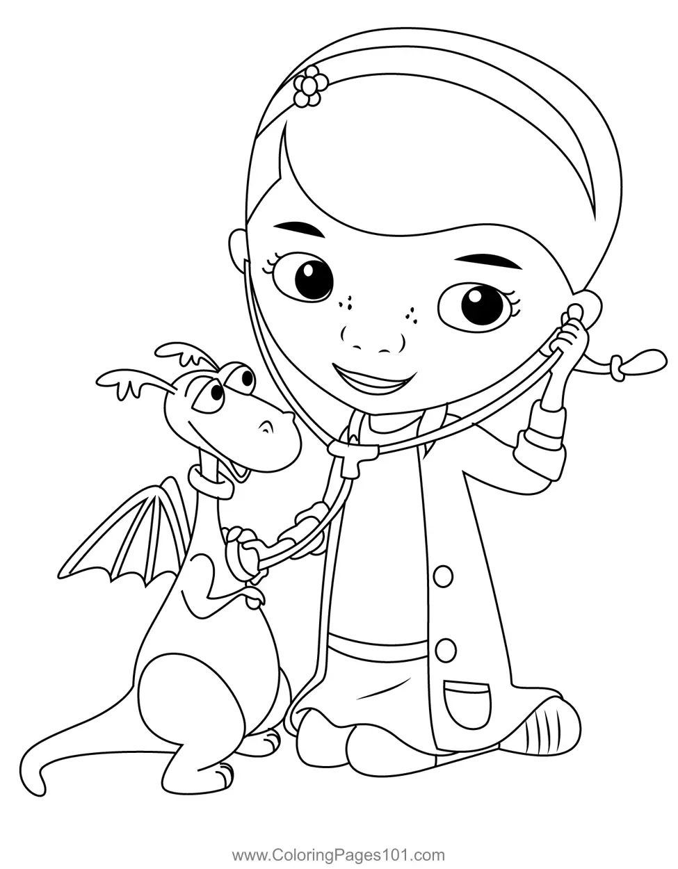 Doc McStuffins Coloring Pages 3