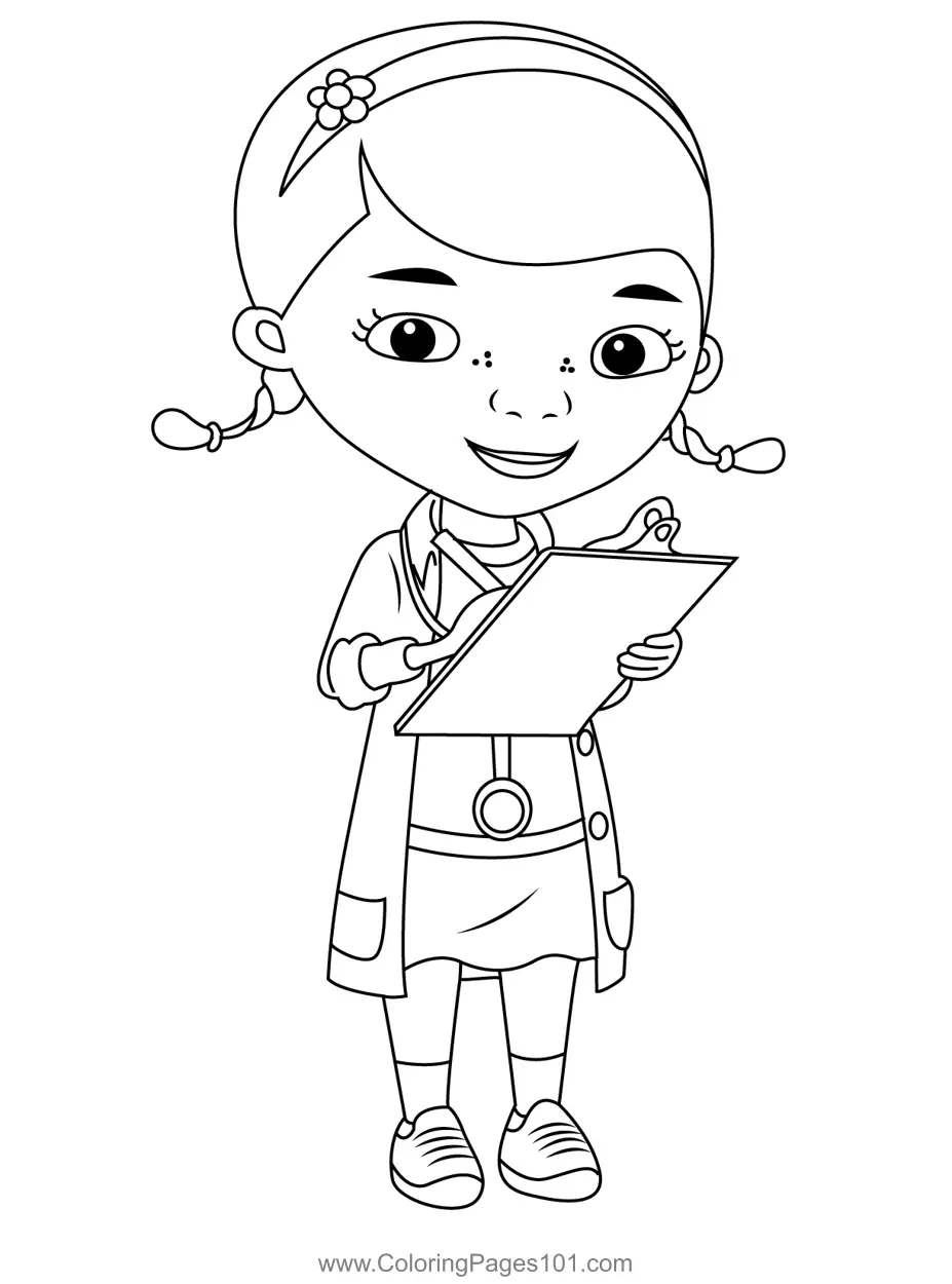 Doc McStuffins Coloring Pages 6