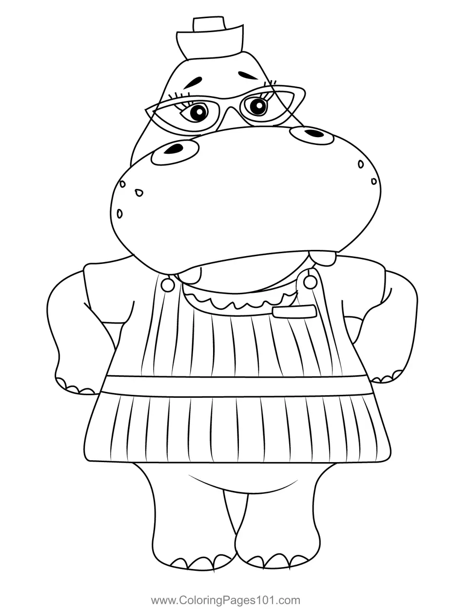 Doc McStuffins Coloring Pages 7