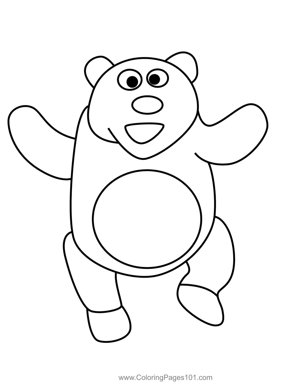 Donkey Hodie Coloring Pages 1