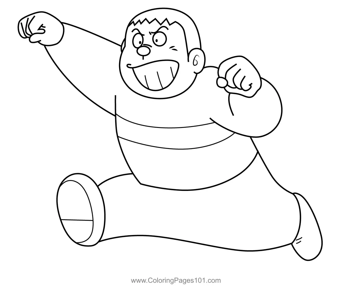 Doraemon Coloring Pages 2