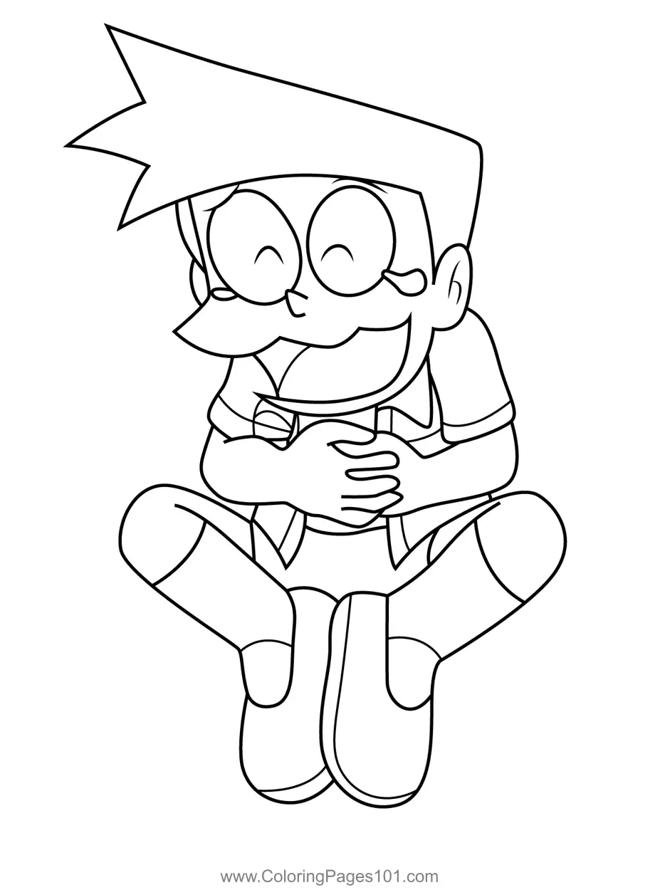 Doraemon Coloring Pages 5