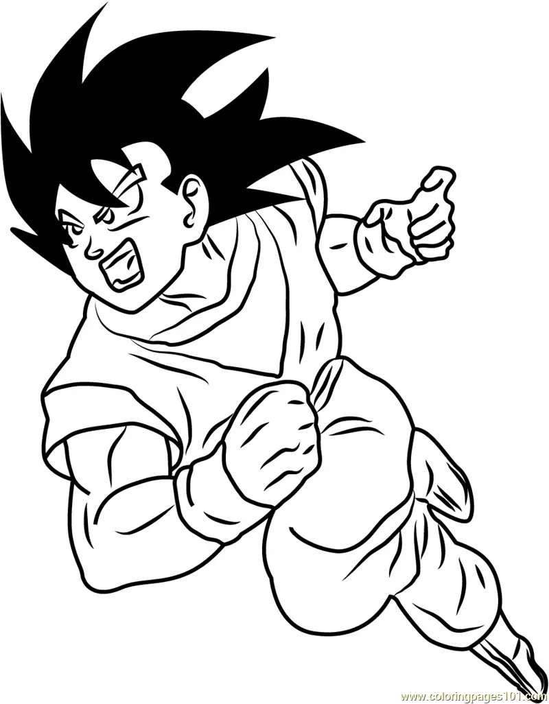 Dragon Ball Z Coloring Pages 5