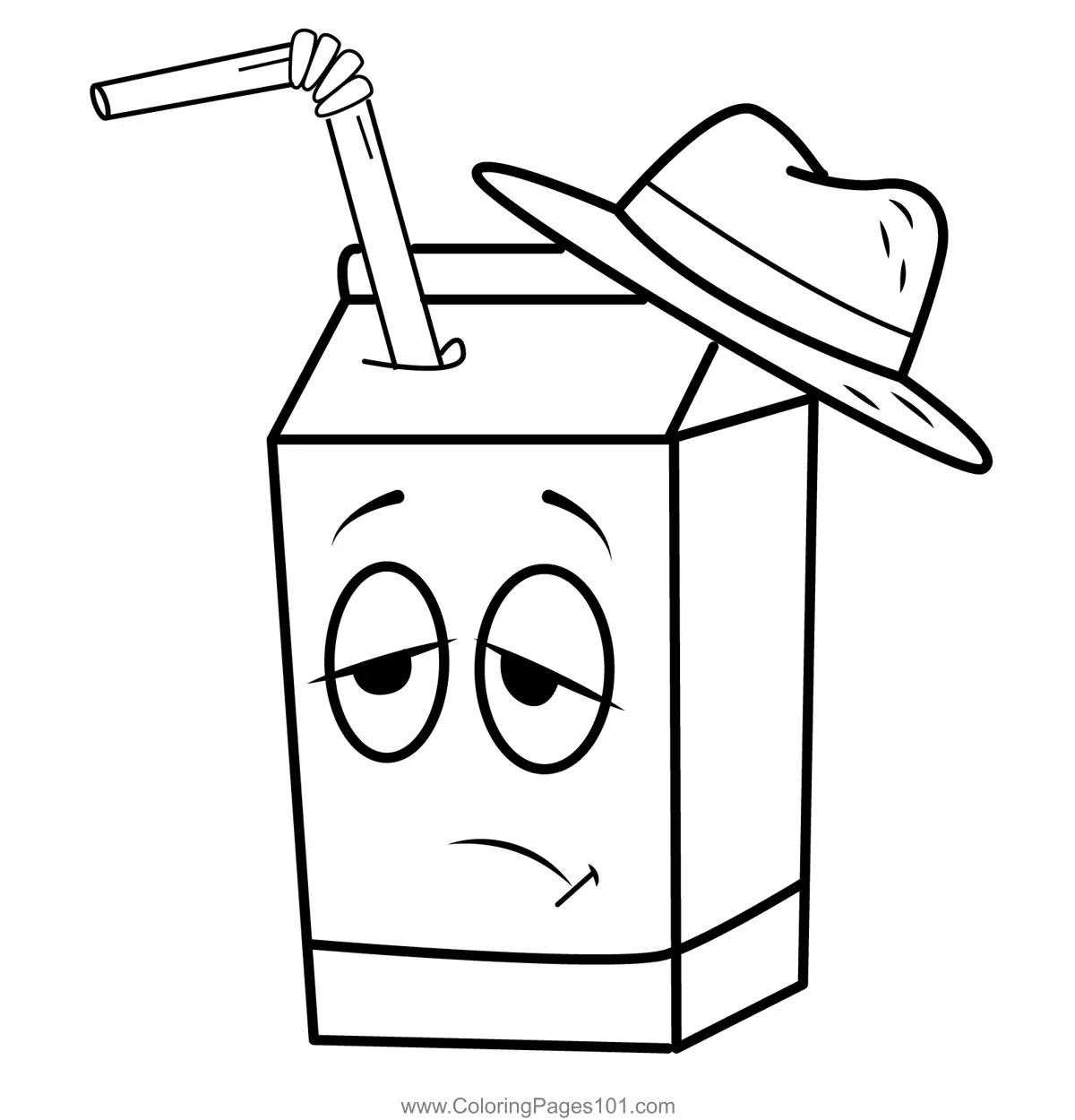 Drinks Coloring Pages 9