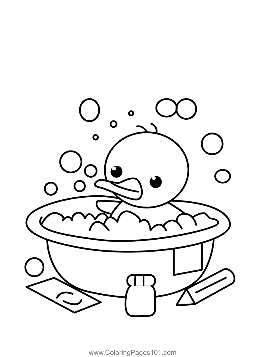 Ducks Coloring Pages 11