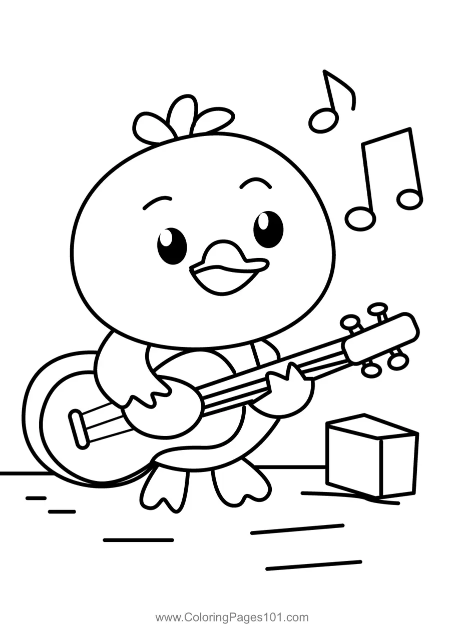 Ducks Coloring Pages 8