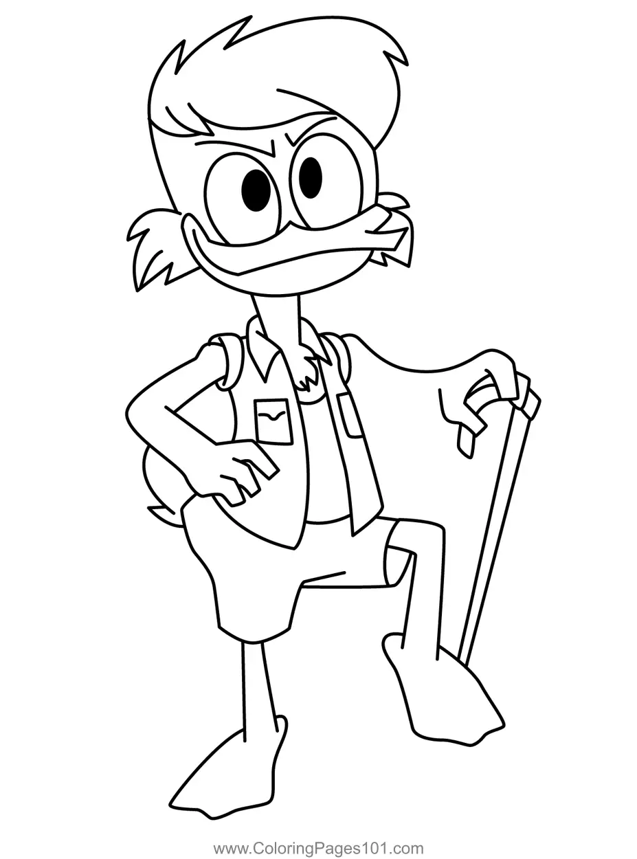 DuckTales Coloring Pages 3