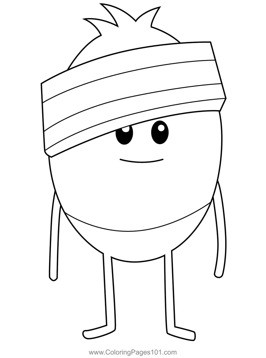 Dumb Ways To Die Coloring Pages 1