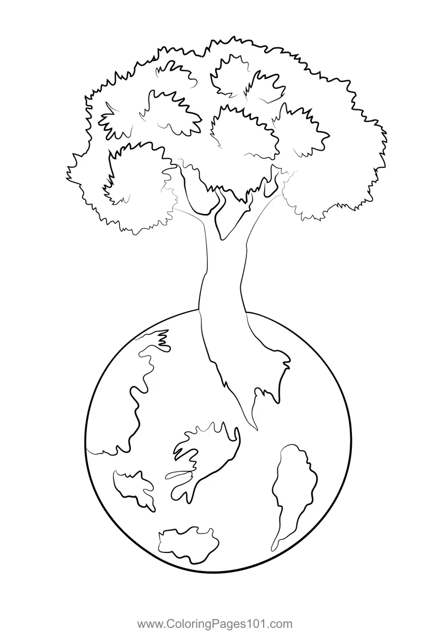 Earth Day Coloring Pages 10