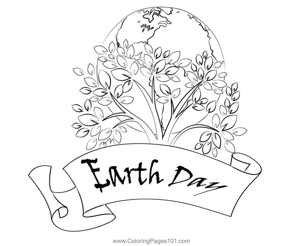 Earth Day Coloring Pages 11