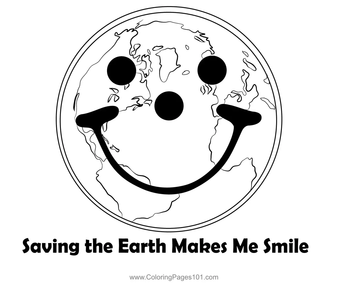 Earth Day Coloring Pages 2