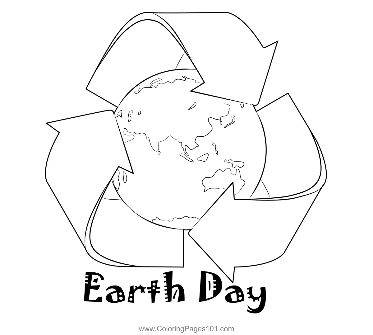 Earth Day Coloring Pages 7