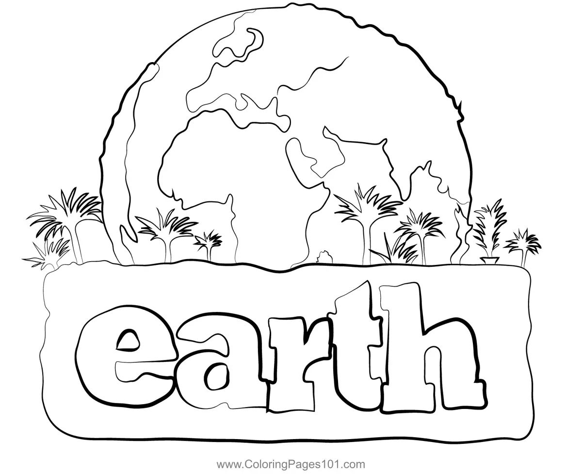 Earth Day Coloring Pages 9