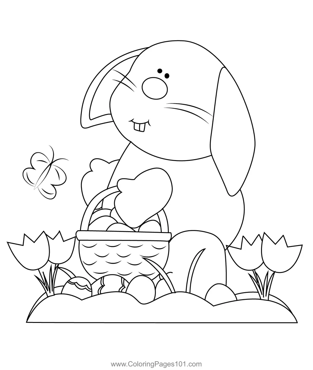 Easter Coloring Pages 10