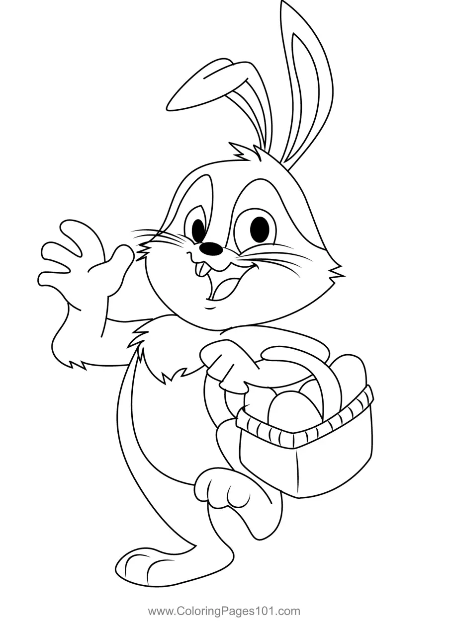 Easter Coloring Pages 9
