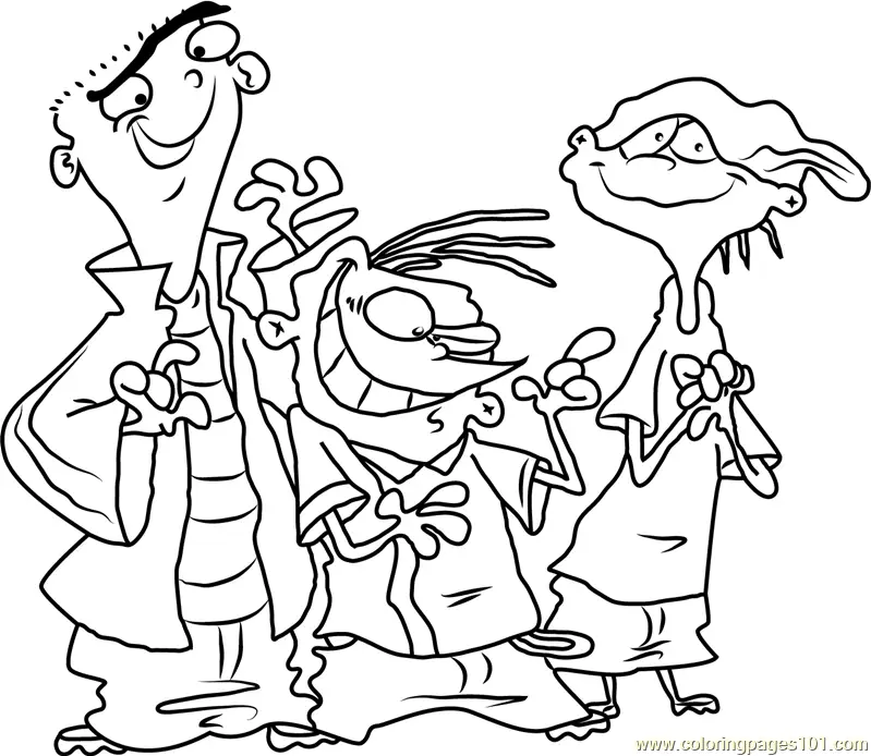 Ed Edd n Eddy Coloring Pages 10