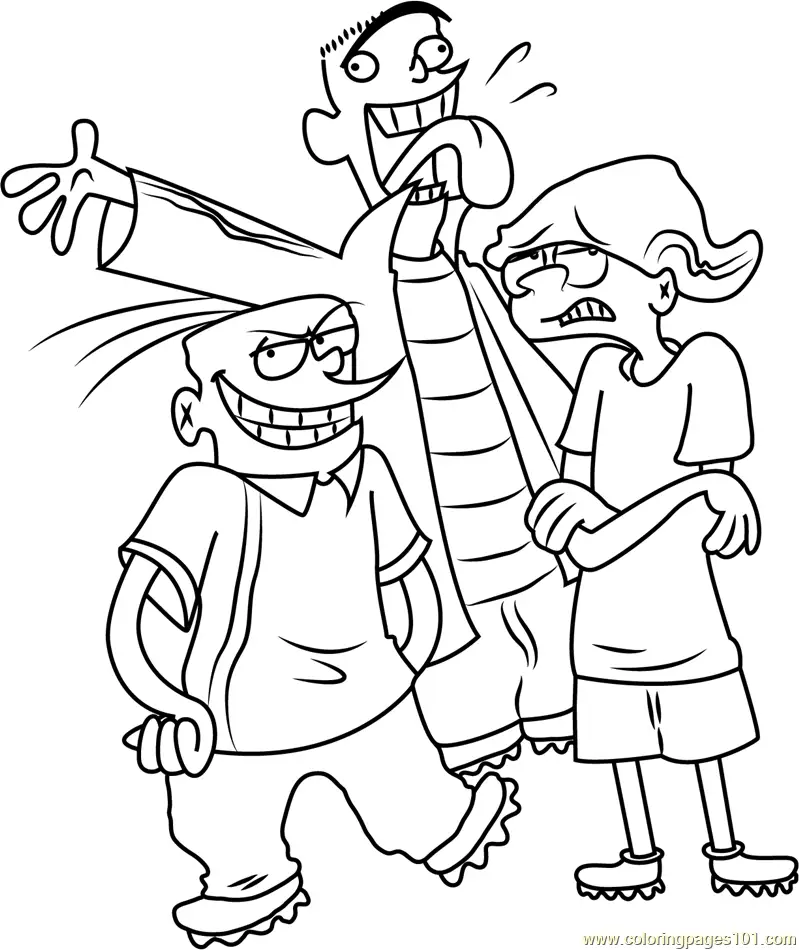 Ed Edd n Eddy Coloring Pages 8