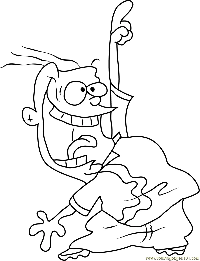 Ed Edd n Eddy Coloring Pages 9