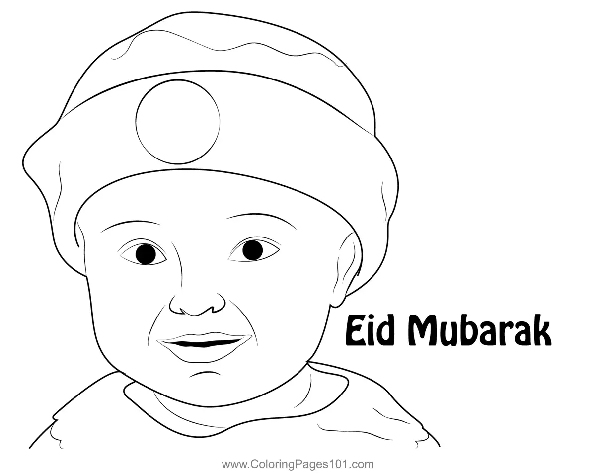 Eid al-Fitr Coloring Pages 10