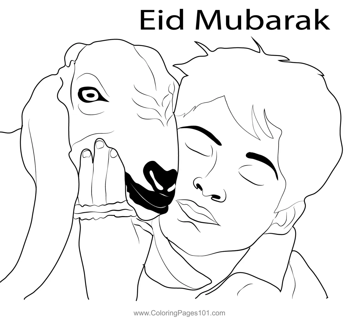Eid al-Fitr Coloring Pages 2
