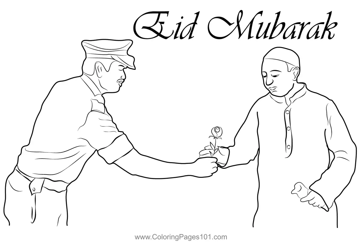 Eid al-Fitr Coloring Pages 5