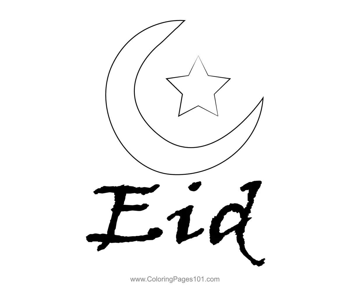 Eid al-Fitr Coloring Pages 6