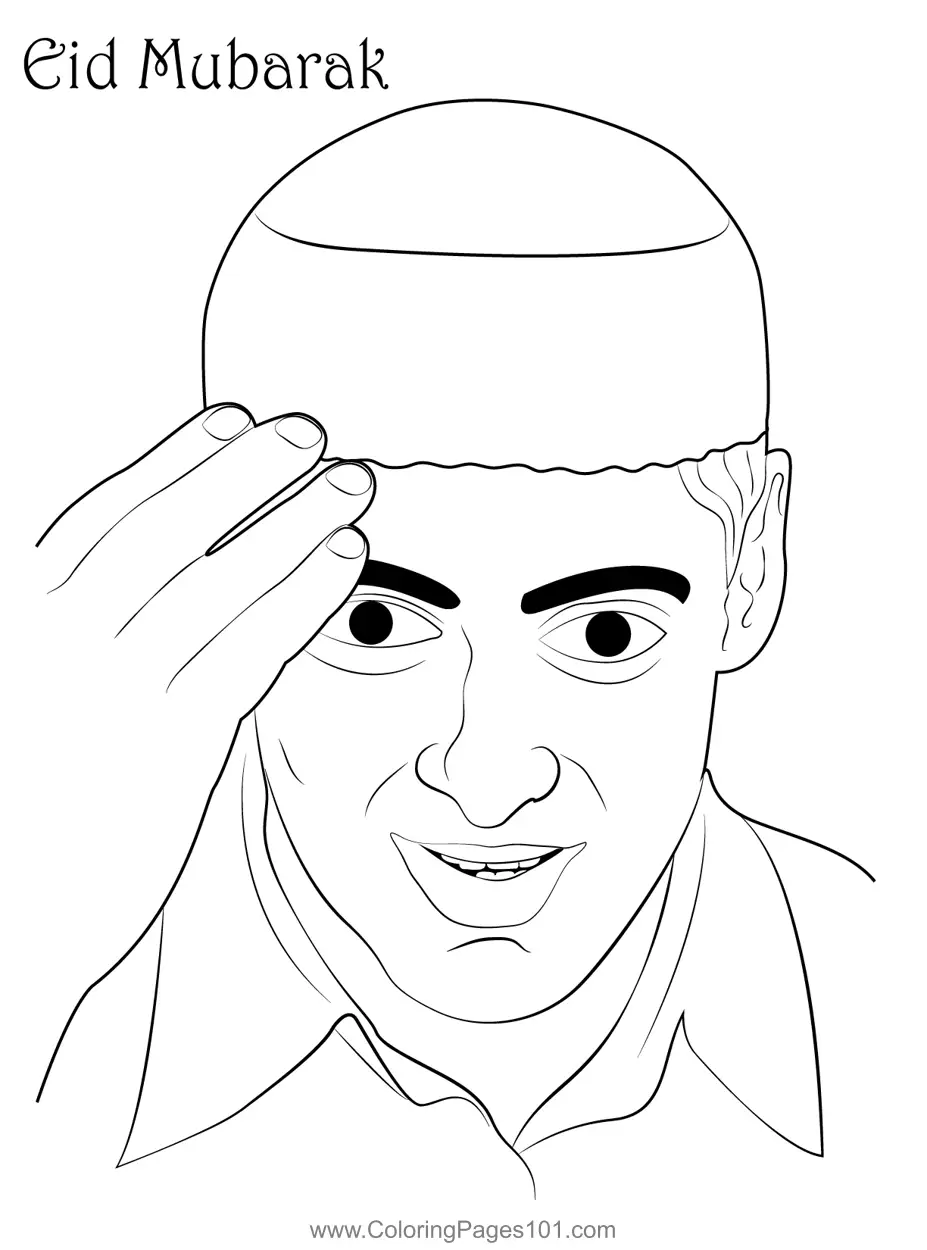 Eid al-Fitr Coloring Pages 9